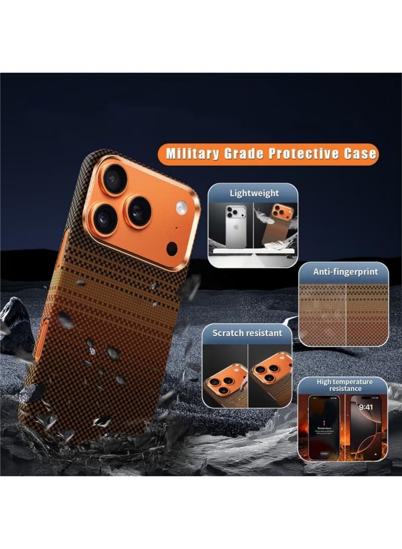 for iPhone 17 Pro Max Case Compatible with MagSafe, Thin & Light Case with a Caseless Feel, Carbon Fiber Pattern Design - Image 4